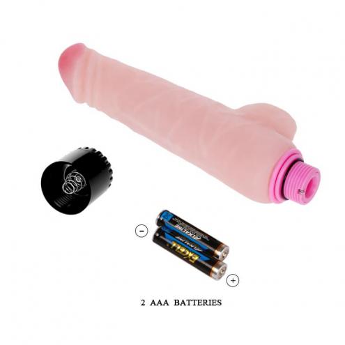 Вібратор BAILE The Realistic Cock Multispeed Vibrations
