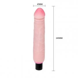 Вібратор BAILE The Realistic Cock Multispeed Vibrations - 2