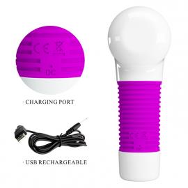 Вібромасажер PRETTY LOVE MAGIC GUN 7 vibration functions 5 рівнів швидкості контролю - 2