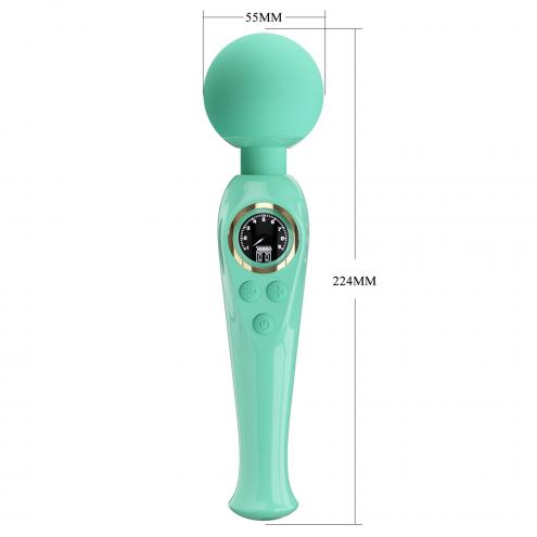 Вібромасажер PRETTY LOVE - Skyler Green, 10 vibration functions 9 speed levels