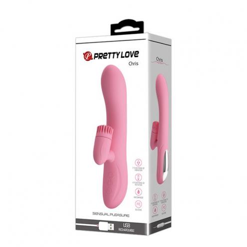Вібратор PRETTY LOVE CHRIS USB 4 rot; 7 vibration