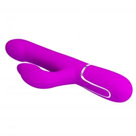 Вибратор PRETTY LOVE Twinkled Tenderness Purple, 7 vibration functions 4 rolling functions Memory fun - 4