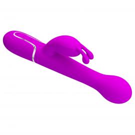 Вібратор PRETTY LOVE Dejon Twinkled Tenderness Purple, 7 vibration functions 4 thrusting settings 4 - 8