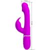 Вибратор PRETTY LOVE Kampas Rabbit 3 in 1,7 vibration functions 4 licking settings