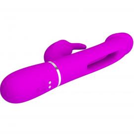 Вибратор PRETTY LOVE Kampas Rabbit 3 in 1,7 vibration functions 4 licking settings - 7