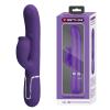 Вибратор PRETTY LOVE Gigi dark purple, 7 thumping functions 7 licking modes