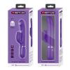 Вибратор PRETTY LOVE Gigi dark purple, 7 thumping functions 7 licking modes
