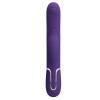 Вибратор PRETTY LOVE Gigi dark purple, 7 thumping functions 7 licking modes