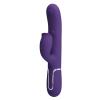 Вибратор PRETTY LOVE Gigi dark purple, 7 thumping functions 7 licking modes