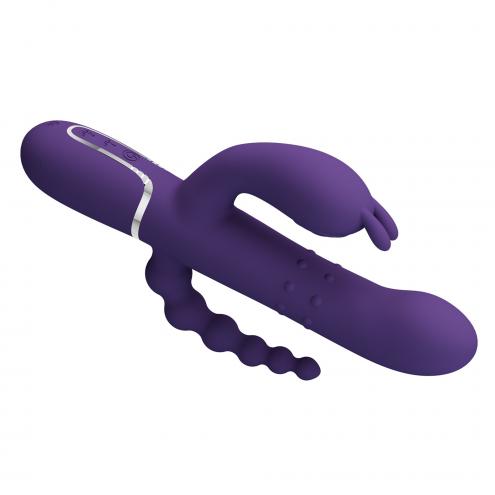 Вібратор PRETTY LOVE Cammy Dark Purple, Twinkled Tenderness