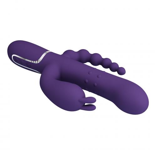 Вібратор PRETTY LOVE Cammy Dark Purple, Twinkled Tenderness
