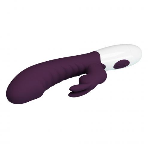 Вібратор кролик Pretty Love Naughty Bunny, Purple