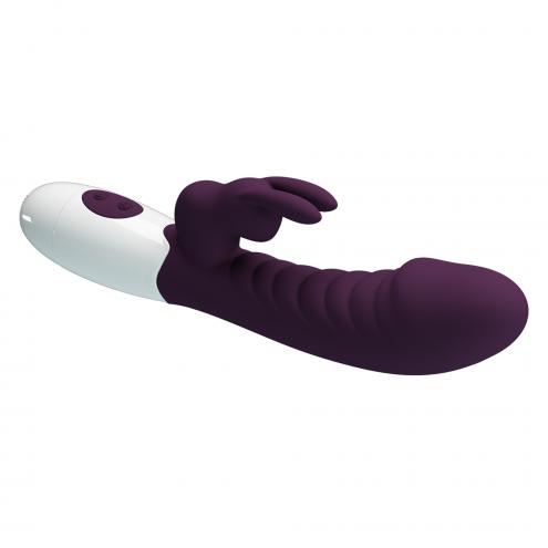 Вібратор кролик Pretty Love Naughty Bunny, Purple