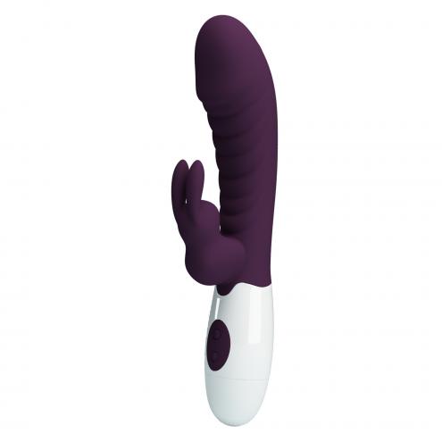 Вібратор кролик Pretty Love Naughty Bunny, Purple