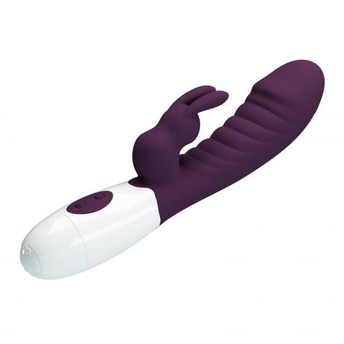 Вібратор кролик Pretty Love Naughty Bunny, Purple