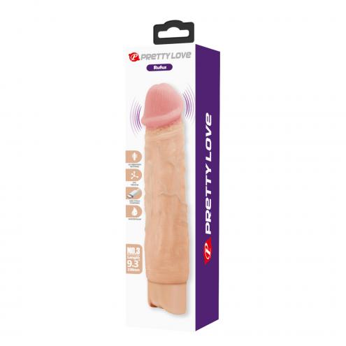 Вібратор Pretty Love Rufus Realistic Vibrating Dildo