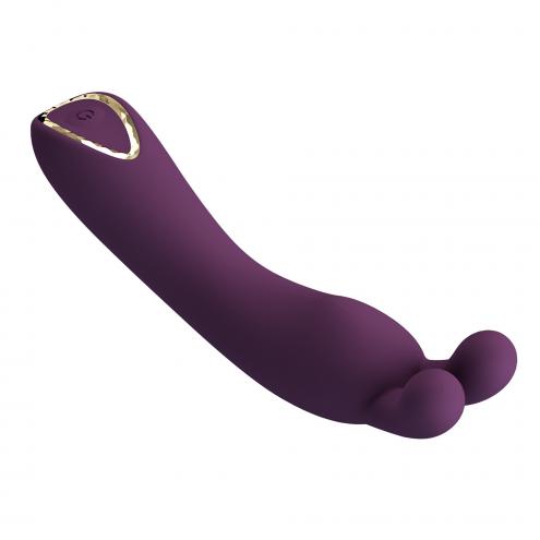 Вибратор PRETTY LOVE DJ RABBIT, 10 vibration functions, Silicone, Magnetic USB charging