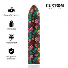 Потужна віброкуля SkullCustom Bullets (Іспанія) - 1