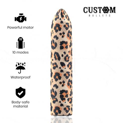 Потужна віброкуля LeopardCustom Bullets (Іспанія)