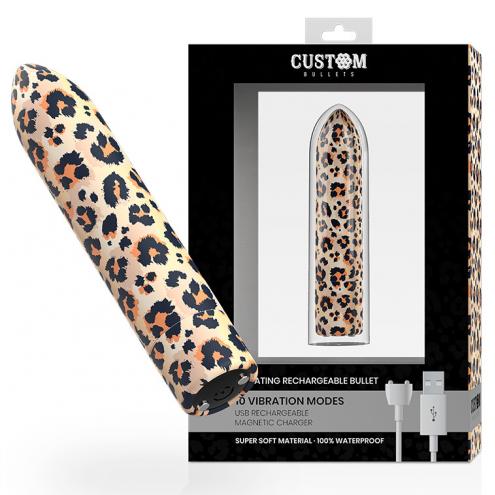 Потужна віброкуля LeopardCustom Bullets (Іспанія)