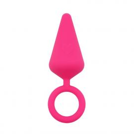 Анальна пробка Candy Plug M-Pink - 2