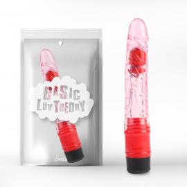 Вибратор 8.8''Realistic Vibe-Pink - 1