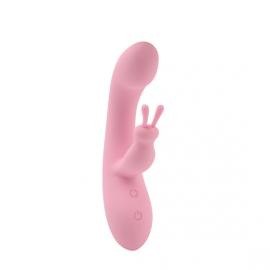 Вибратор Jumping Rabbit Aphrovibe, Розовый - 2