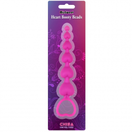 Анальний стимулятор Heart Booty Beads Pink - 1