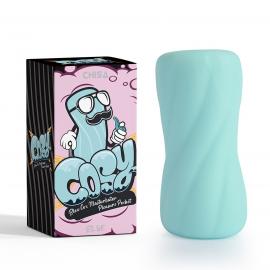 Мастурбатор Blow Cox Masturbator Pleasure Pocket-Blue - 1