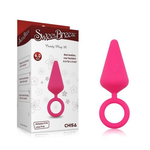Анальная пробка Candy Plug M-Pink