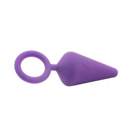 Анальна пробка Candy Plug M-Purple - 2