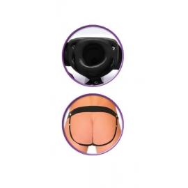 Порожнистий фаллопротез Vibrating Hollow Strap On створений для задоволення - 4