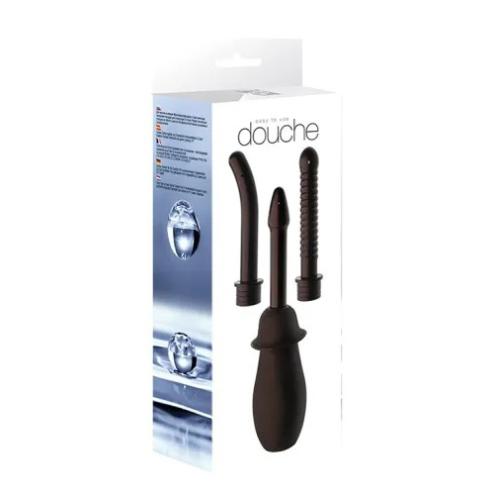 Seven Creations Anal Douche Kit - анальний душ із трьома насадками