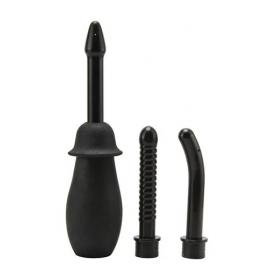 Seven Creations Anal Douche Kit - анальний душ із трьома насадками - 1