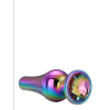 Анальная пробка Dream Toys GLEAMING LOVE COLOURED PLEASURE PLUG M