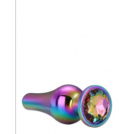 Анальна пробка Dream Toys GLEAMING LOVE COLOURED PLEASURE PLUG M - 4