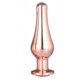 Анальна пробка Dream Toys GLEAMING LOVE COLOURED PLEASURE PLUG M - 4