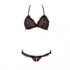Комплект білизни GIANA BIKINI black S/M - Passion - 2
