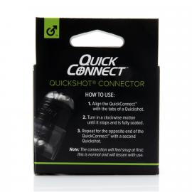 Адаптер Fleshlight Quickshot Quick Connect для з'єднання двох Квікшотів в одну іграшку - 4