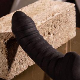Fun Factory Tiger - Потужний ребристий вібратор унісекс, 22.3х4.1 см - 2
