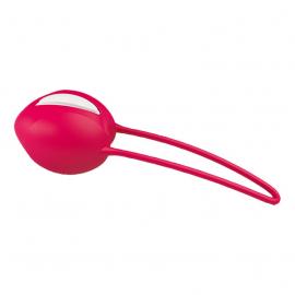Fun Factory SmartBall Uno - Вагінальна кулька, 4.5х3.6 см (червоний з білим) - 1