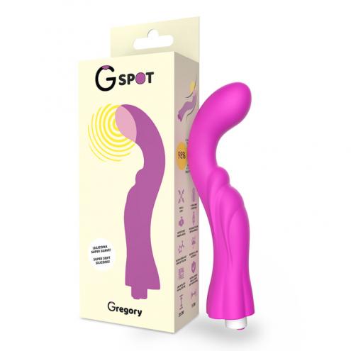 Вібратор для точки G GREGORY, колір: фіолетовий G-SPOT (Іспанія)