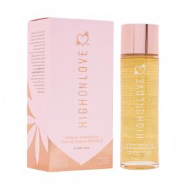 Масажна олія з ароматом білого шоколаду Sensual Massage OilDecadent White Chocolate, 120 мл HighOnLove (Канада) - 1