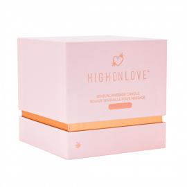 Масажна свічка з ароматом троянди Sensual Massage Candle, 250 мл HighOnLove (Канада) - 2