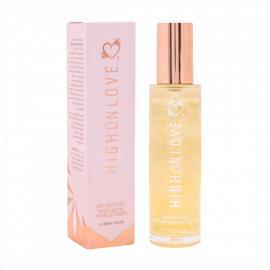 Суха олія для тіла та волосся з олією насіння канабісу, Dry Body Oil, 100 мл, HighOnLove (Канада) - 1