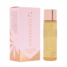 Масажна олія з ароматом тропічних фруктів Sensual Massage Oil Tropical Sunset, 120 мл HighOnLove (Канада) - 1