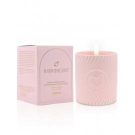 Масажна свічка з ароматом лічі та мартіні Sensual Massage Candle Lychee Martini, 250 мл HighOnLove (Канада) - 1