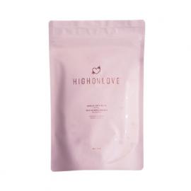 РЕФИЛ Розовая соль для ванны с маслом семян каннабиса Sensual Bath Salt, 500 г HighOnLove (Канада)