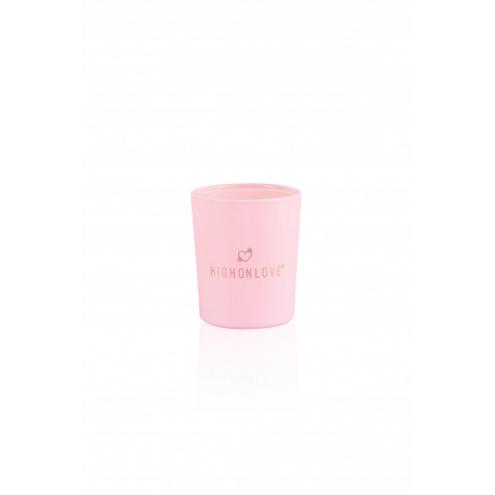 Мини массажная свеча с ароматом клубники и шампанского Sensual Massage Candle Strawberries Champagne, 35 г HighOnLove (Канада)