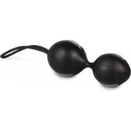 Fun Factory Smartballs Duo вагінальні кульки, 9.5х3.6 см (чорний з сірим) - 5